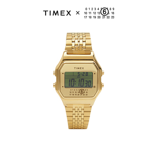 TIMEX×MM6天美时马吉拉联名款 手表赠手链 T80戒指表限量男女同款