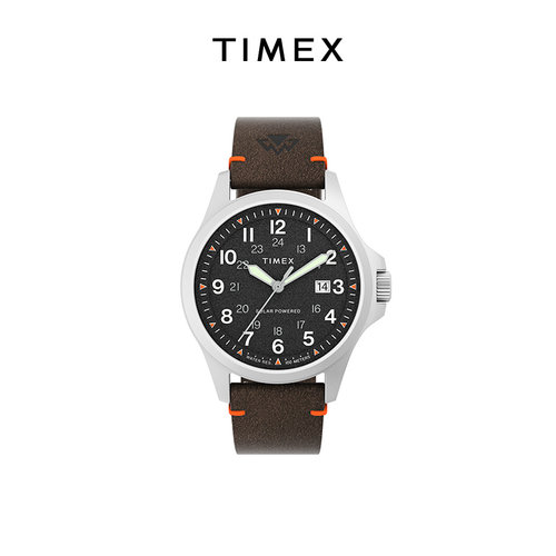 TIMEX天美时远征系列户外运动环保太阳能夜光指针手表TW2V64100