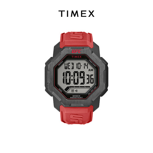 429会员内购  TIMEX天美时品牌回馈  UFC系列48mm树脂表带手表