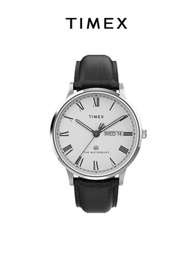 TIMEX天美时Waterbury系列手表石英机芯轻商务男士腕表TW2U88400