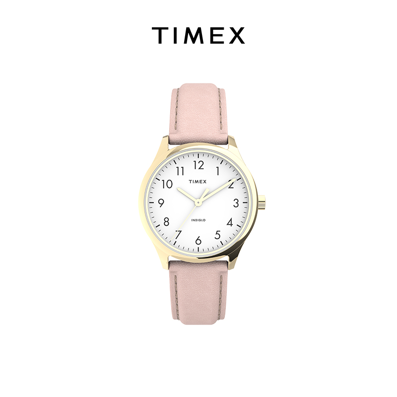 TIMEX天美时Easy Reader系列官方手表粉色简约时尚女TW2V25200 手表 欧美腕表 原图主图