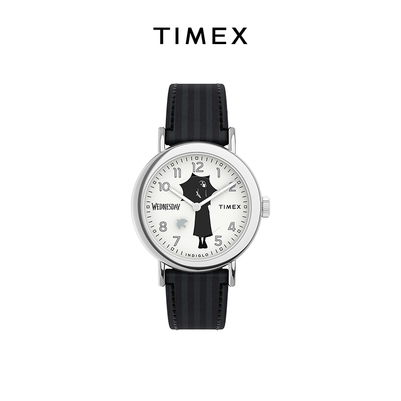 真皮表带/石英机芯/星期三联名