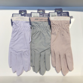 防晒手套女防紫外线夏季 手部可触屏 开车女士骑车夏天冰丝空掌式