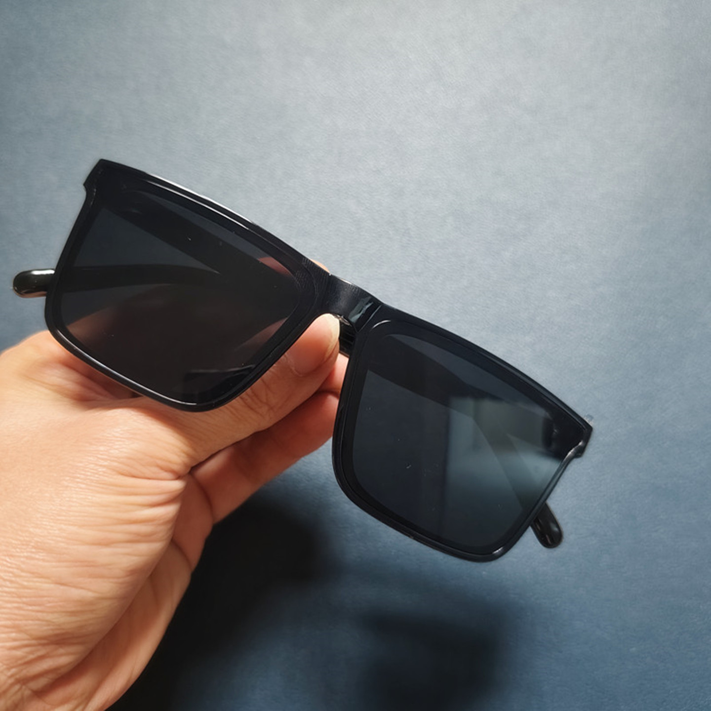 男女大框墨镜开车防嗮平面太阳眼镜潮流简约超轻方框太阳镜户外镜