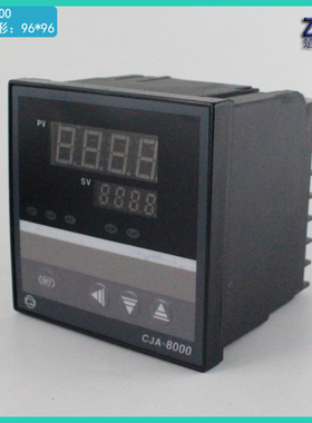 智能数显温控仪96*96mm 0-400度温度控制器CJA -8101K02 K型220V