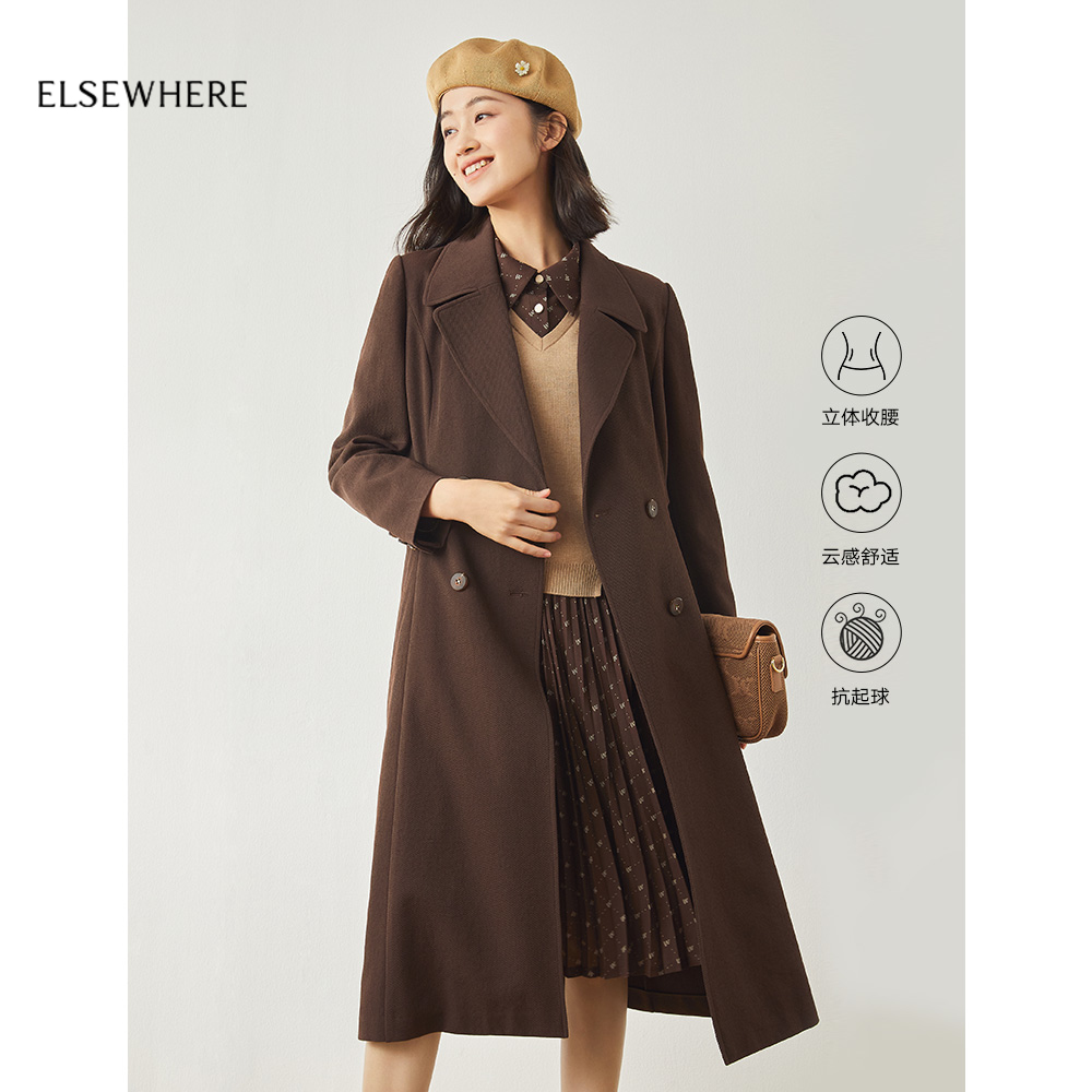 中长款风衣ELSEWHERE珂思经典