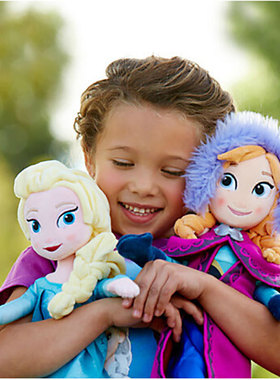 Anna Elsa Princess Stuffed Dolls, Olaf Cartoon Plushies Toys