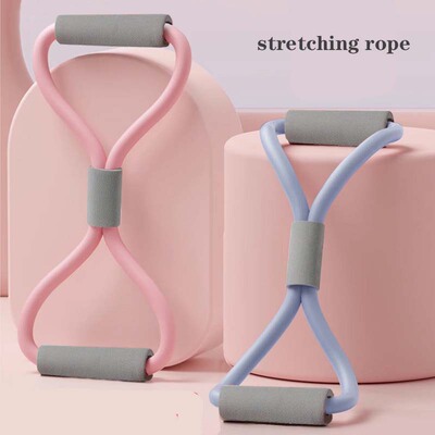 Back training elastic rope,stretching rope,wall pulley拉力绳