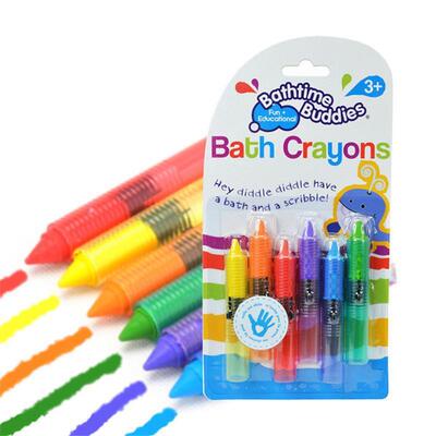 Non-Toxic Crayons for Kids - Washable Food-Safe Coloring Set