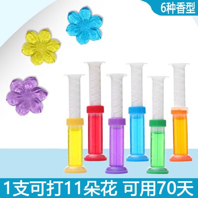 Flower Aromatic Toilet Deodorant Gel Toilet Cleaner马桶除臭