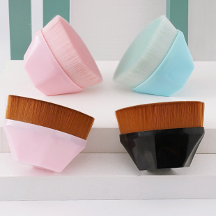 Foundation Portable Brush Bristles Makeup Soft Petal