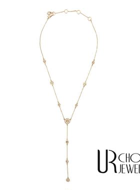 【UR CHOICE】GENUINE●英国MarchS正品八芒星流苏Y字项链毛衣链