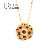 欧美高端LS设计师不晓得什么石蓝色长项链 GENUINE CHOICE