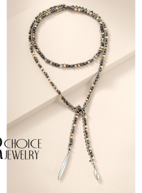 原包装多种戴法缠绕项链