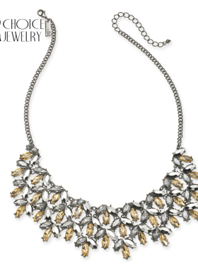 【UR CHOICE】GENUINE●美国I.N.C原单正品茶色荧光花环项链