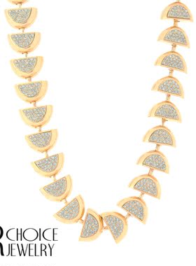 URCHOICE设计师重工满镶项链