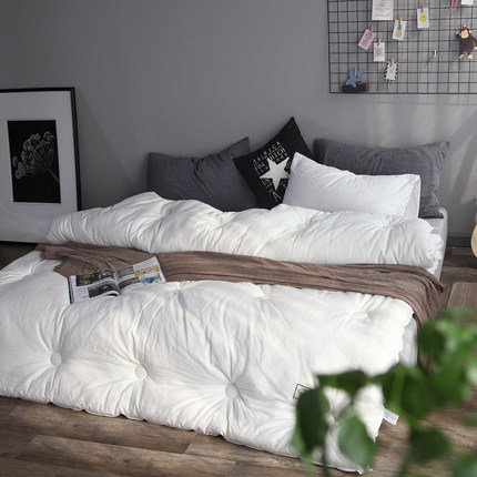 七好啄木鸟  水洗棉被芯全棉冬被春秋被冬季加厚床上用品双人被子