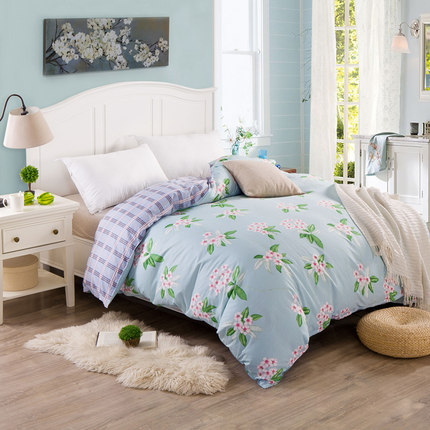 纯棉被套单件夏季全棉单人学生宿舍1.5m双人被罩1.8米床