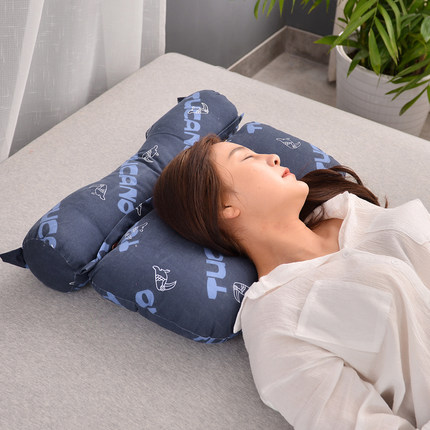 啄木鸟 组合护颈枕鸳鸯枕头枕套成人护颈枕芯长方形组合颈椎枕头