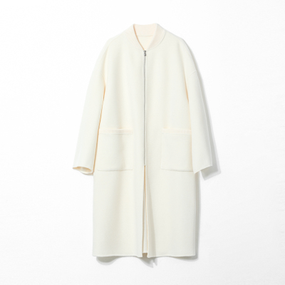 长款双面呢棒球服外套GZ23156R