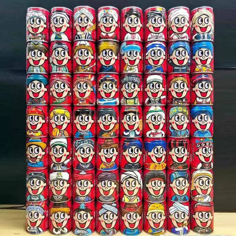 旺仔牛奶职业罐护士节消防员医生老师学生隐藏罐收藏送孩子男友