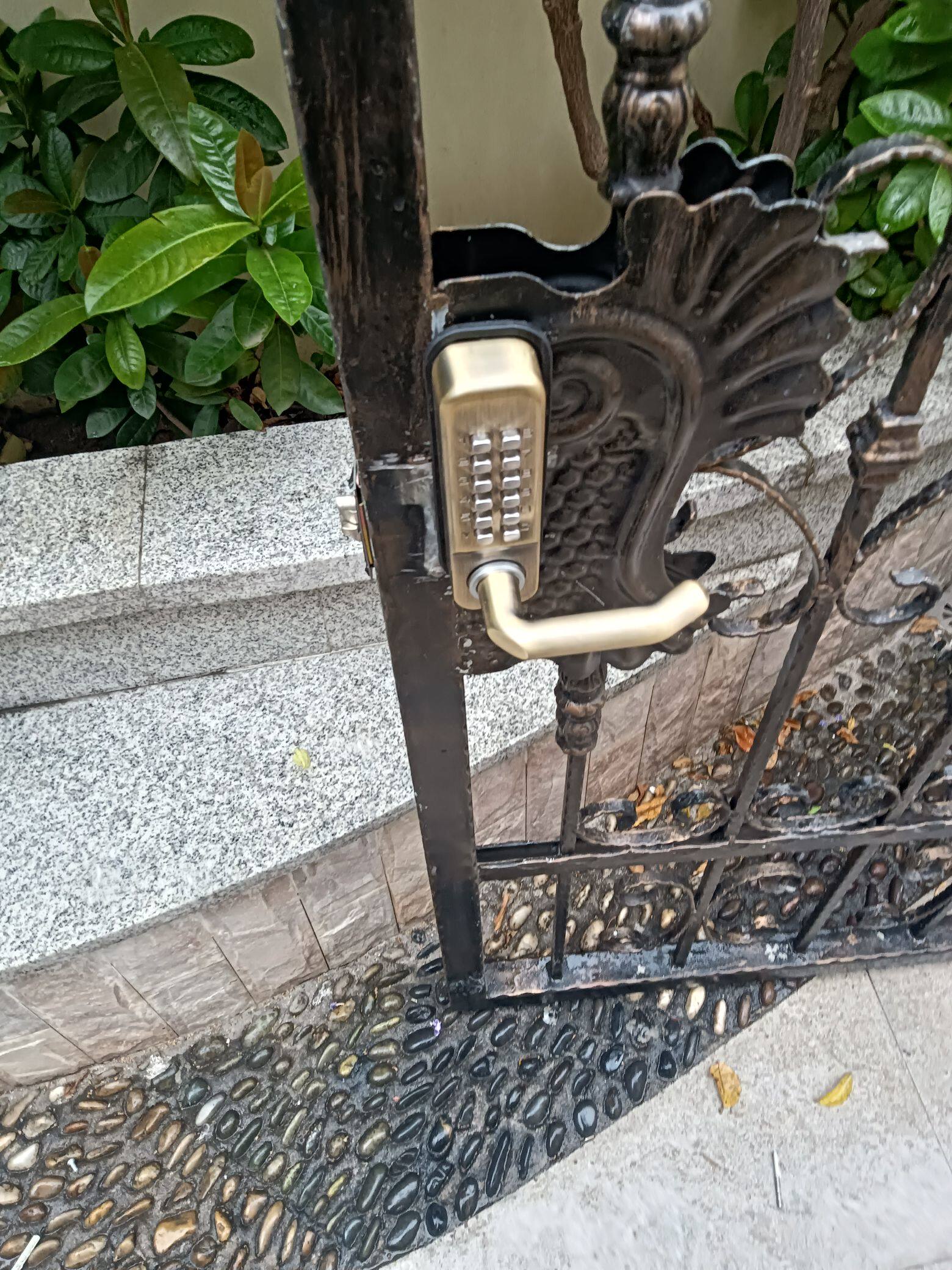 厂家直销30-80锌合金机械密码锁图片