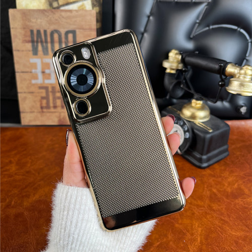 适用华为p60pro手机壳新款散热