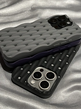 夏季散热透气适用苹果16promax手机壳新款iPhone15pro硅胶软壳14plus高级感13超薄防摔12男11女xsmax保护套xr