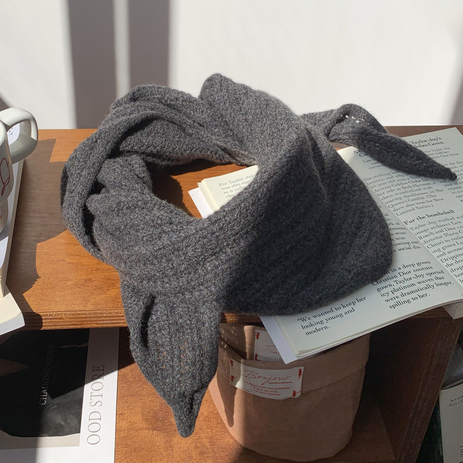 韩系镂空新款针织小坎肩围巾女秋冬季保暖外搭披肩羊毛毛线三角巾,服饰配件/皮带/帽子/围巾,围巾/丝巾/披肩,淘宝优惠券,粉丝福利购,淘宝优惠卷