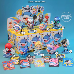 正版HOT TOYS漫威争锋英雄集结时刻盲盒蜘蛛侠手办杰夫摆件礼物