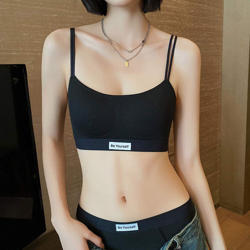 轻运动内衣女薄款小胸无钢圈收副乳防下垂软支撑舒适无痕文胸套装