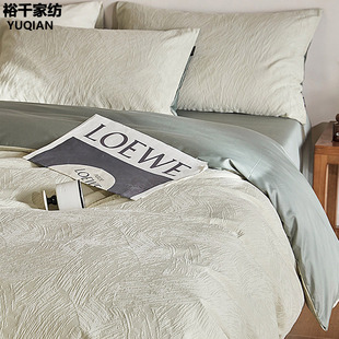 轻奢高级感新疆纯棉四件套100全棉床品四季通用主卧室床笠款床单