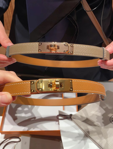 H家凯莉皮带真皮kelly腰带轻奢