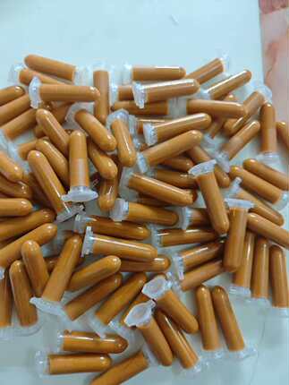 丰年虾大红卵幼虫小型鱼孔雀鱼苗幼鱼开口饲料小鱼苗鱼食无水超浓