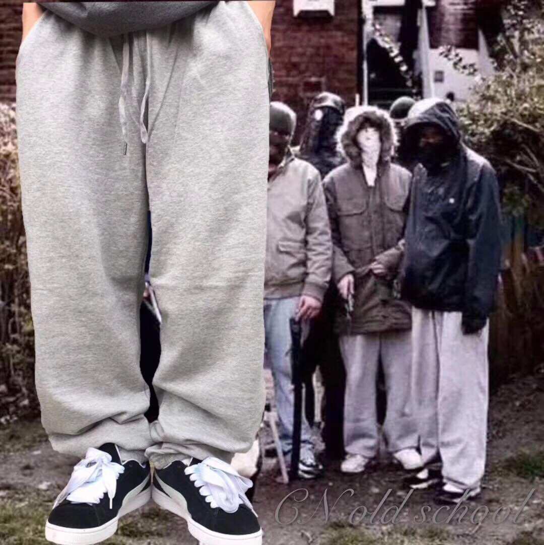 四季街头百搭宽松Oversize健身bboy滑板oldschoo嘻哈大码运动卫裤,男装,卫裤,淘宝优惠券,粉丝福利购,淘宝优惠卷