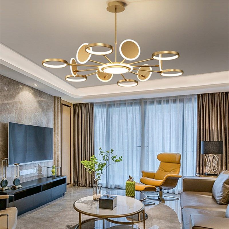 广东中山古镇后现代客厅吊灯简约大气卧室创意个性餐厅轻奢软装家,家装灯饰光源,客厅吊灯,淘宝优惠券,粉丝福利购,淘宝优惠卷