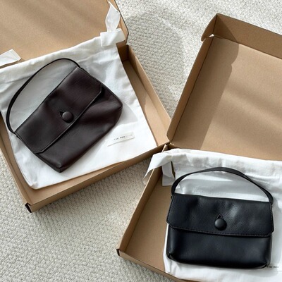 sallybag高级感纽扣翻盖迷你包