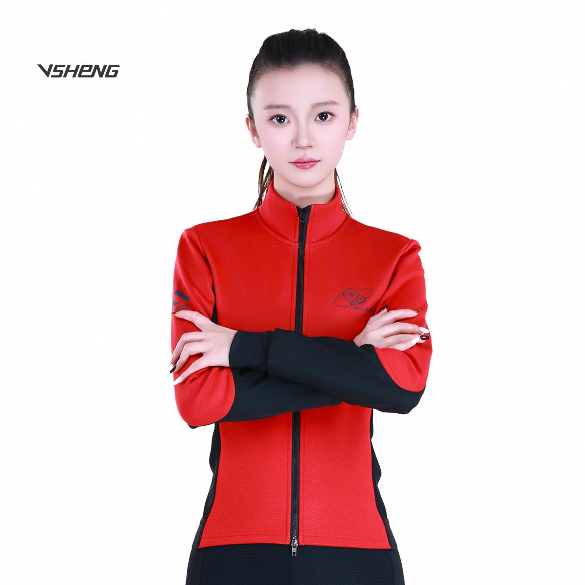 三层复合防风保暖骑行风衣