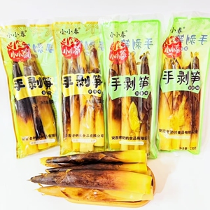 安吉老奶奶小小春手剥笋230克老汤泡椒即食竹笋下饭酱腌咸菜零食