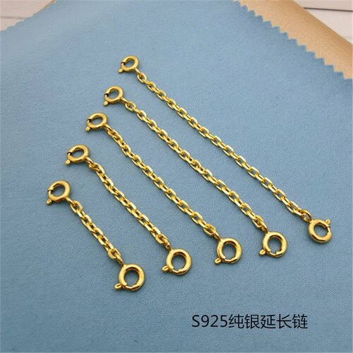 项链手链925银链条手工十字链