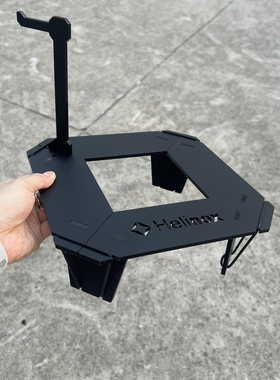 户外露营可拆卸徒步桌黑化战术风小桌