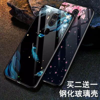 OPPOR9S手机壳R11玻璃R15梦境版照片r9plus玻璃壳r15保护套findX