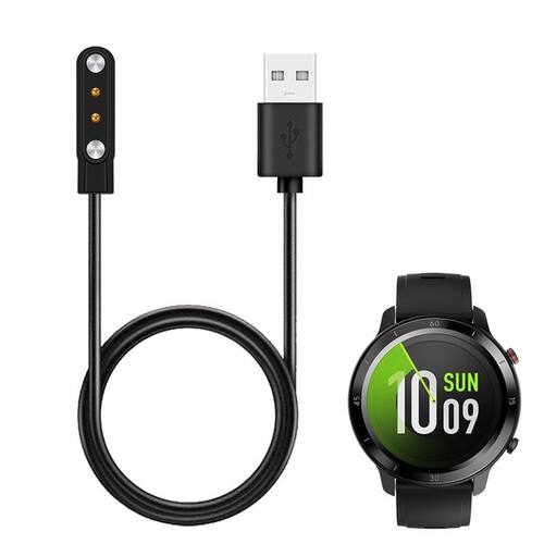 适用Ticwatch GTH/CXB02智能手表磁吸充电线GTX/CXB01充电器数据