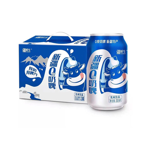 疆鲜生奶啤原味荔枝味茉莉味
