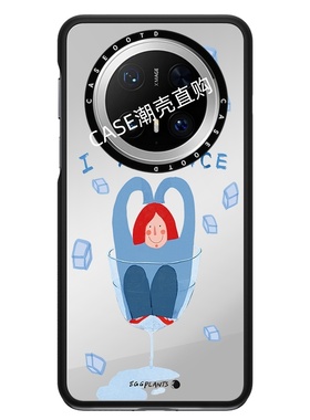 CASE治愈瞬间EGGPLANTS适用于华为Mate70/70Pro手机壳磁吸镜面涂鸦华为mate70pro+保护壳mate60pro防摔保护套