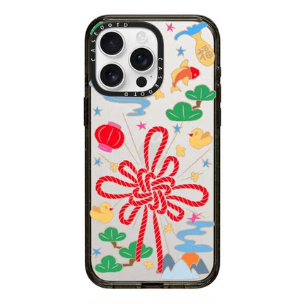 CASE新年平安结苹果16pro适用于iPhone16/15/promax手机壳14pro富贵结缘14plus小众创意13/12/11防摔保护壳15