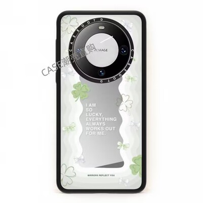 CASEOOTD励志波浪适用华为mate70/70pro/60/60pro手机壳磁吸镜面mate60pro+防摔70pro保护套励志语录70壳60套