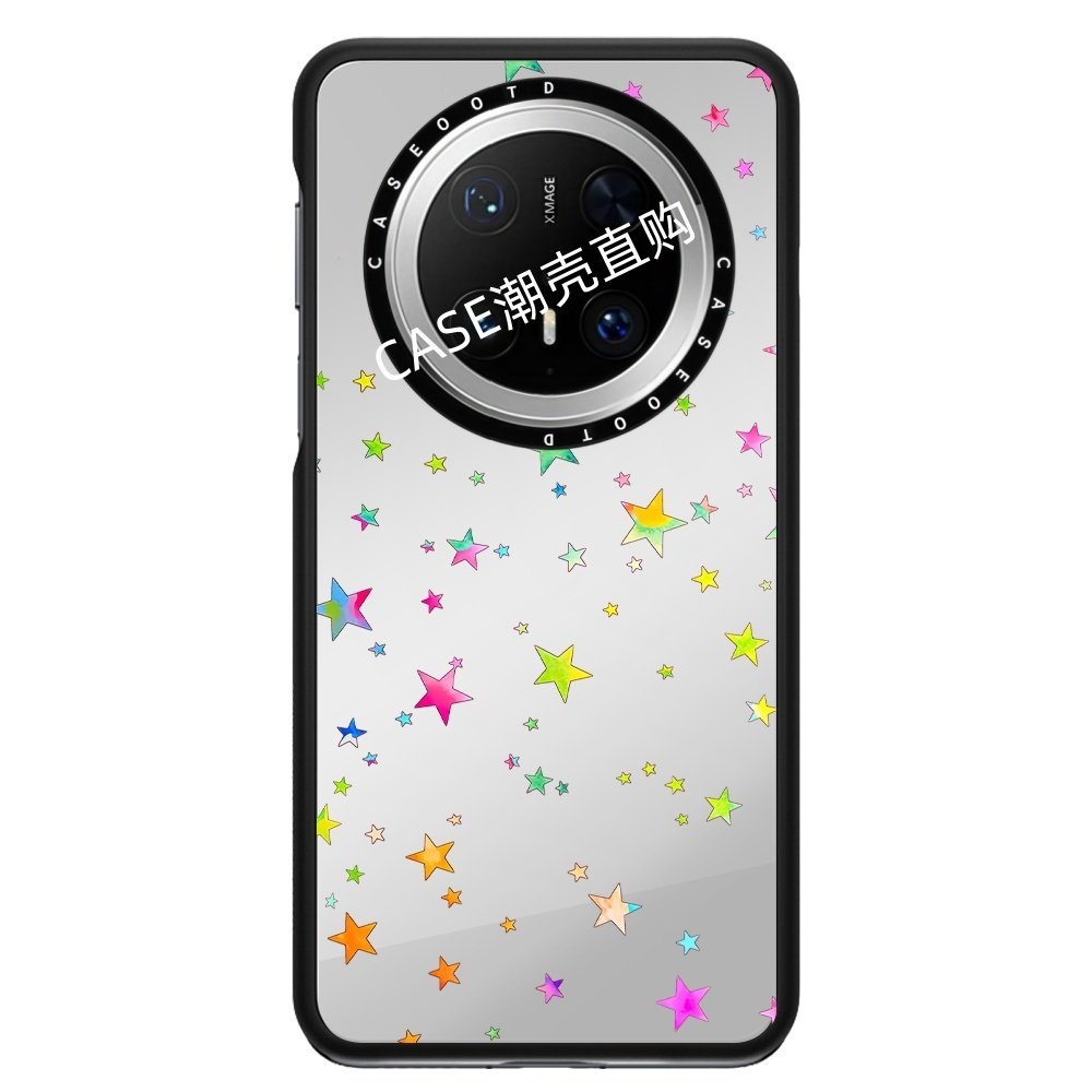 CASE彩色星星适用于华为mate70壳