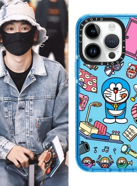 CASEOOTD哆啦A梦叮当猫适用iPhone17promax手机壳磁吸苹果17/16/15/14/pro/plus防摔保护壳15/14明星同款1312