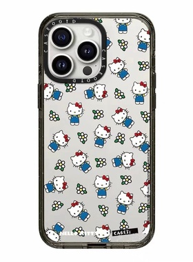 CASEOOTD Kitty猫KT猫凯蒂猫适用于苹果17pro手机壳iPhone17/16/15/14/Plus/Pro/promax保护套13卡通12防摔11